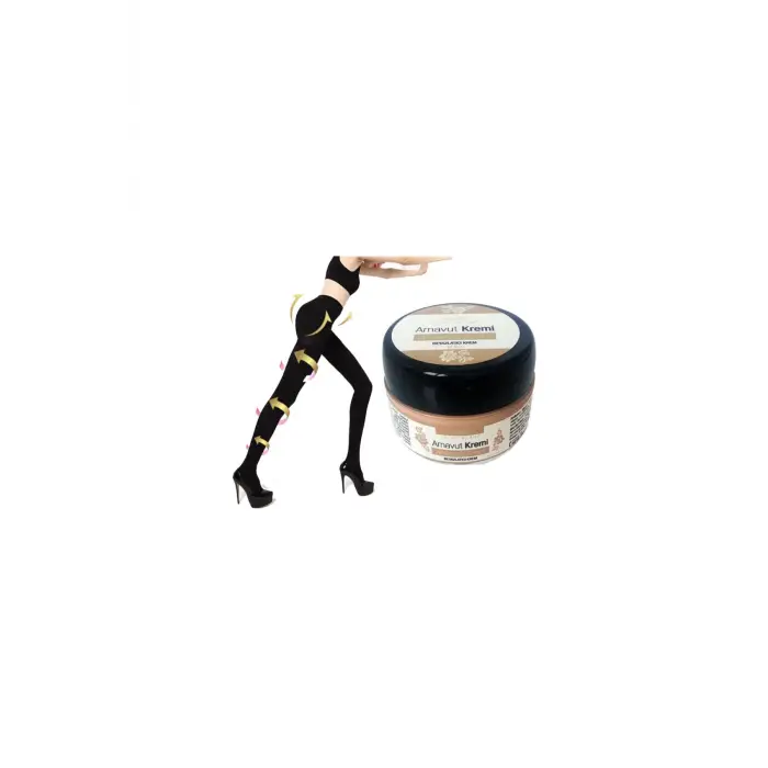 Arnavut Kremi 50 ml Cildi Beyazlatmaya + (S-M ) Mikro Kapsüllü Şekillendirici Tayt