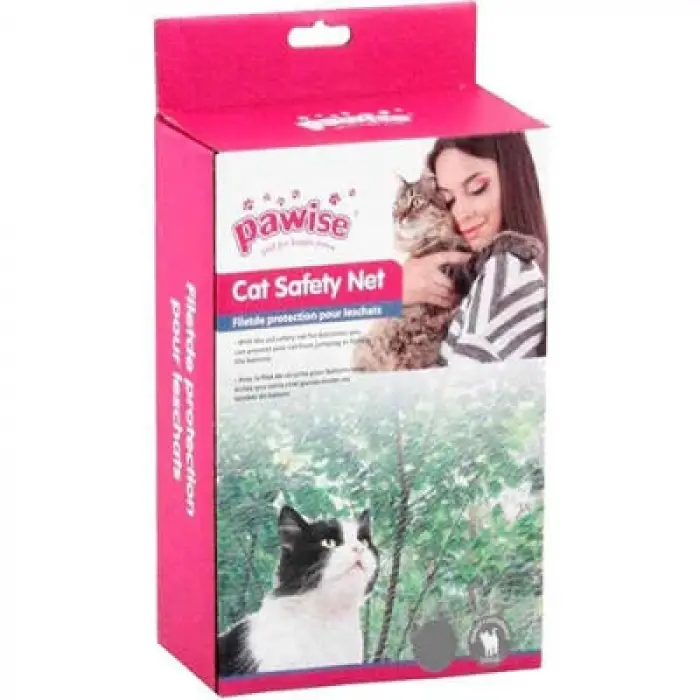 Balkon Şeffaf Kedi Koruma Ağı 4x3 M
