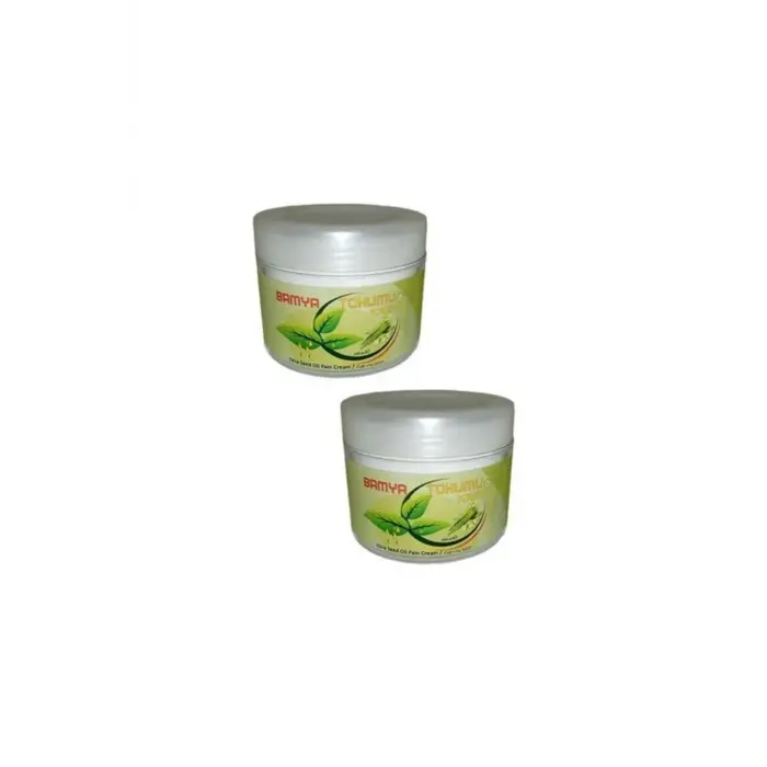Bamya Tohumu Kremi Rahatlatma Masaj Kremi 100 ml x 2