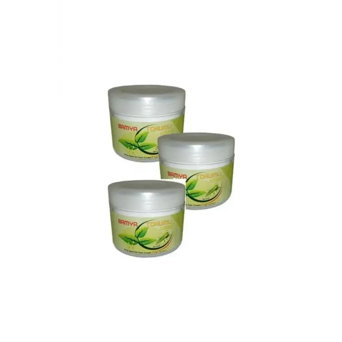 Bamya Tohumu Kremi Rahatlatma Masaj Kremi100 ml x 3