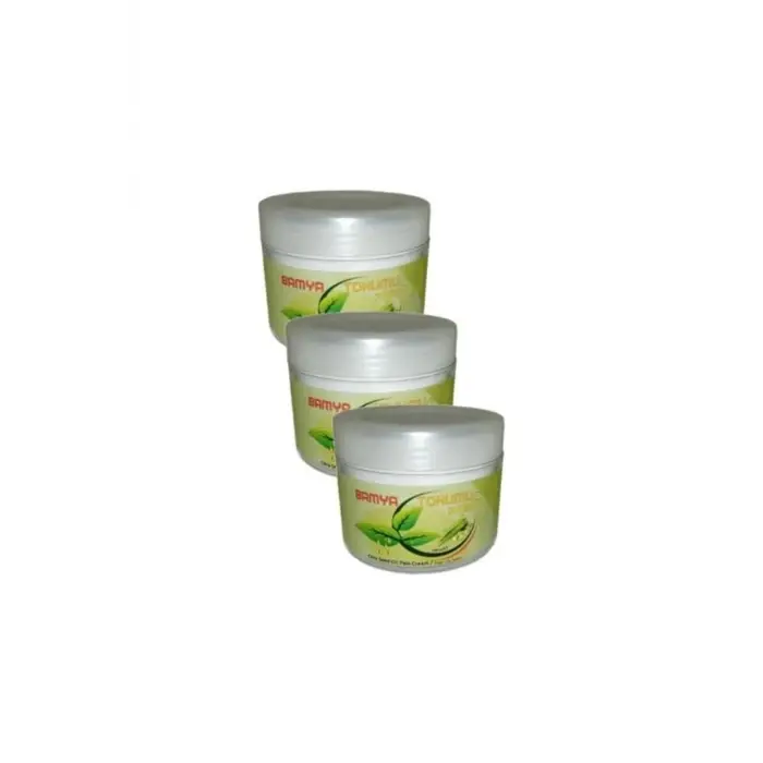 Bamya Tohumu Yağlı Bakım ve Mesaj Kremi 100 ml x 3 Adet