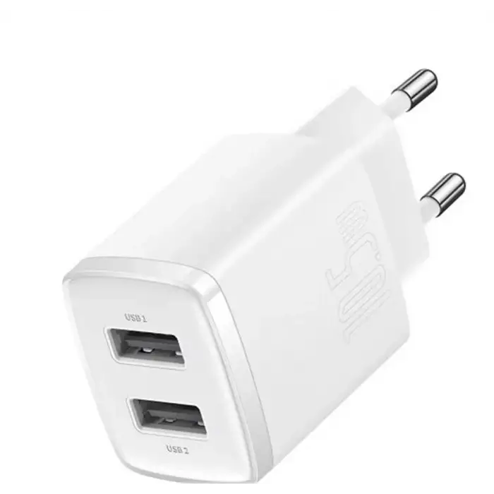 Baseus CCXJ010202 10,5W Beyaz Şarj Aleti