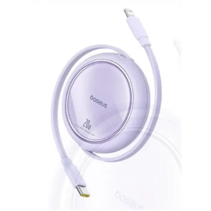 Baseus P10364501511-00 20w 1m Mor Çıkarılabilir Şarj