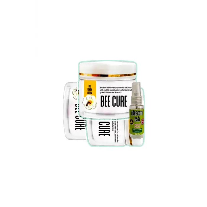 Bee Cure 3x100 ml Rahatlatıcı Bakım Kremi+Çörek Otu  Yağ ile