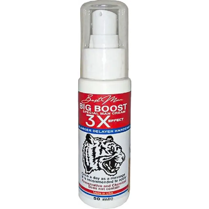 BİGBOOST CREAM 4 ADET 50 ML ERKEKLERE ÖZEL 3XEFFECT