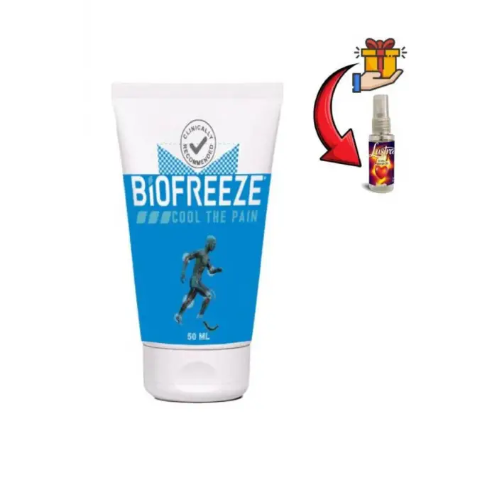 Biofreeze  Masaj Kremi 50 ml x 1 ad+Masaj Yağı ile