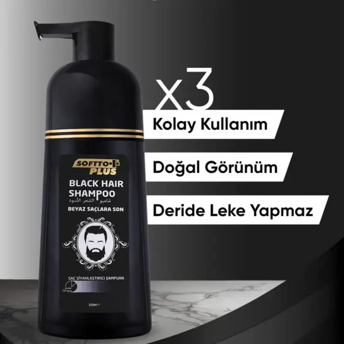 Black Hair Siyah Şampuan 350 ML