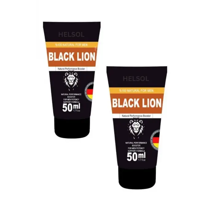 Black Lion Gel 5x Erkeklere Özel Sertleşme Jeli X 2 Adet