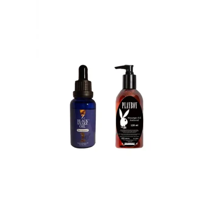 Black Snake Erkekler Için For Men Playboy Masaj Yağı