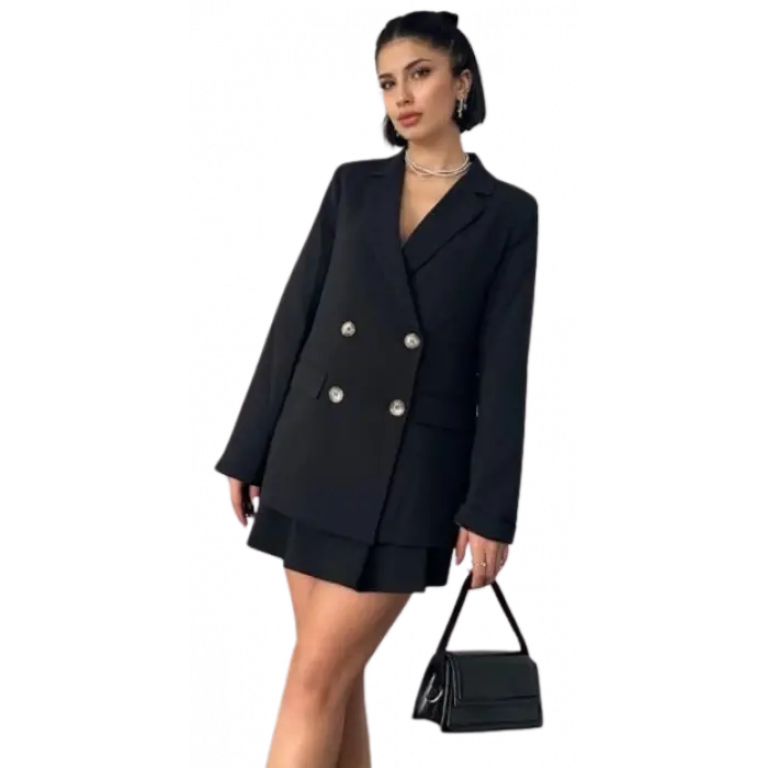 Blazer Ceket - SİYAH