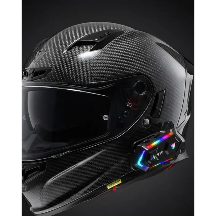 Bluetooth 5.3 Gürültü Engelleyici Kask İçi Intercom 25 Saat Kullanım