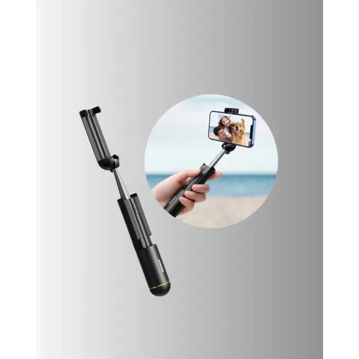 Bluetooth Selfie Çubuğu – Işıklı, Katlanabilir, Uzaktan Kumandalı