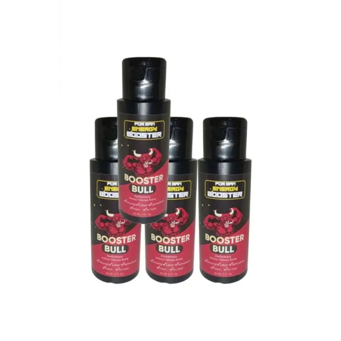 Booster Bull 4 Tane Erkeklere Özel Krem 60 ml / 4 Adet 60 ml