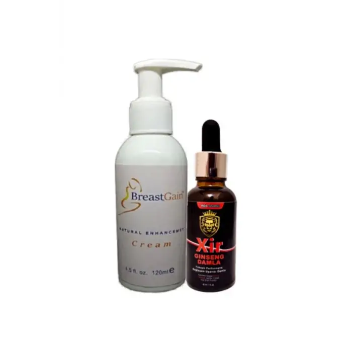 Breast Gain Krem 120 ml + Xir Bay Özel Karışım Içecek 30 ml