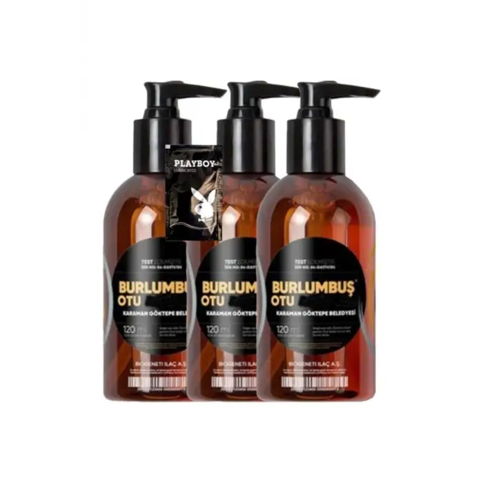 Burlumbuş Otu Jeli 120 ml x 3 adet + Jel