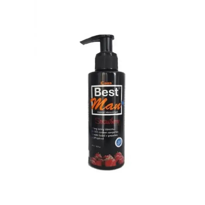 Caas Sens Ankara Best Man Büyük Boy Çilekli Jel 150ml