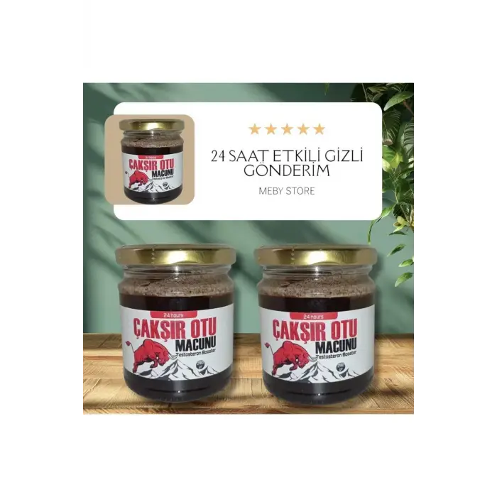 Çakşır Otu Macunu Erkeklere Özel Karışım 240 gr X 2 Adet