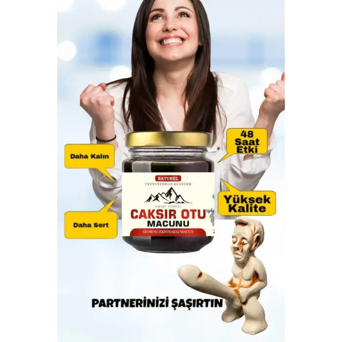 Çakşır Otu Macunu Erkeklere Özel Macun Mucize