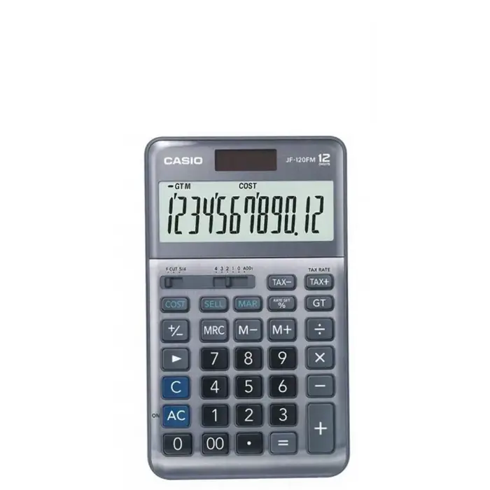 Casio JF-120FM 12 Hane Masa Üstü Hesap Makinesi