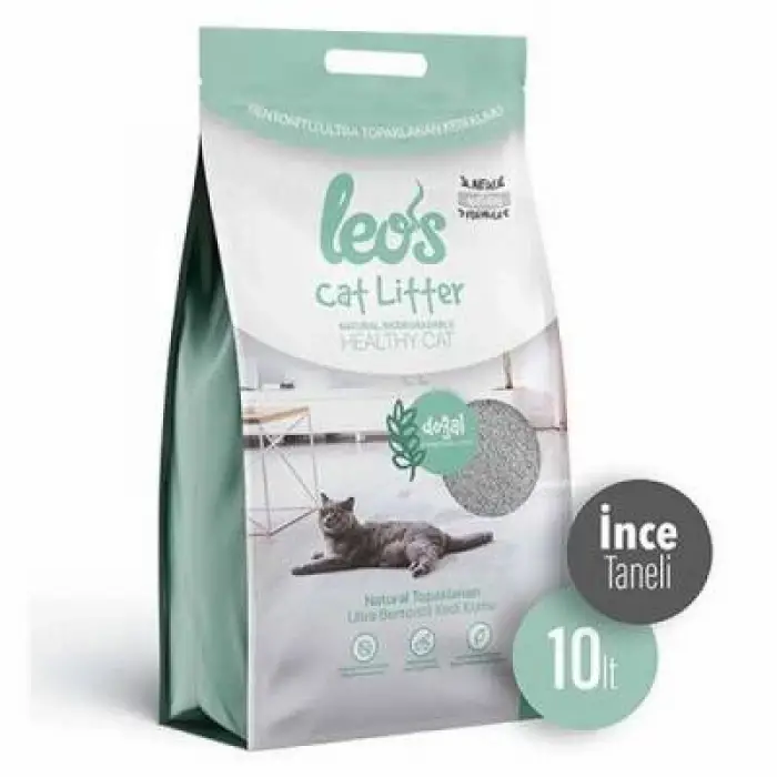 Cat Litter Doğal Bentonit İnce Taneli Kedi Kumu 2x10 Lt