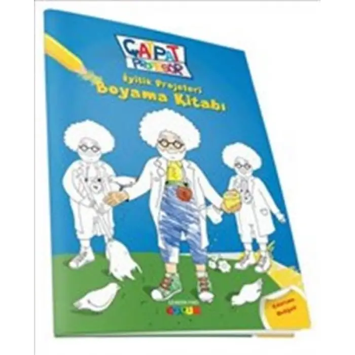 Çatpat Profesör / İyilik Projeleri Boyama Kitabı