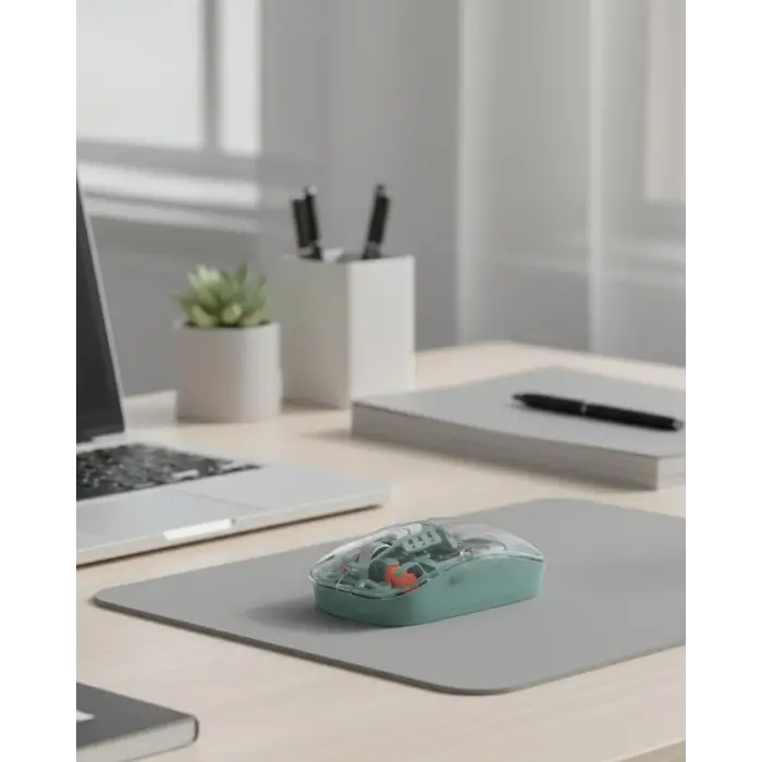 Çift Mod Bağlantılı Kablosuz Mouse Bluetooth ve USB Alıcılı