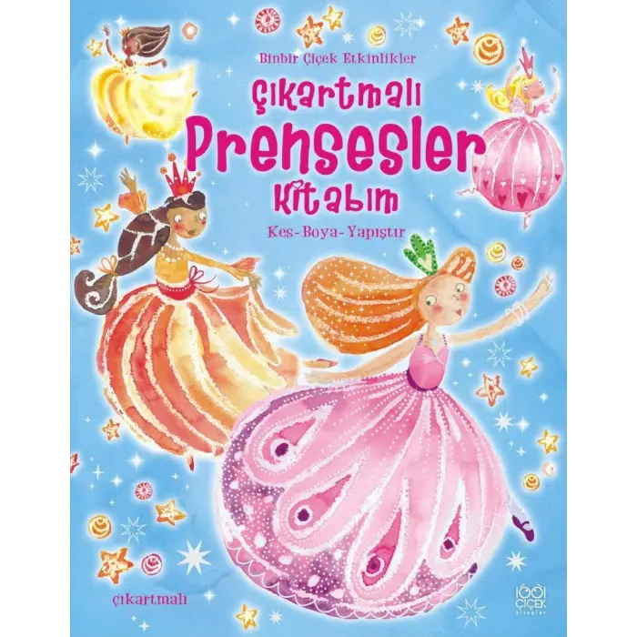 Çıkartmalı Prensesler Kitabım