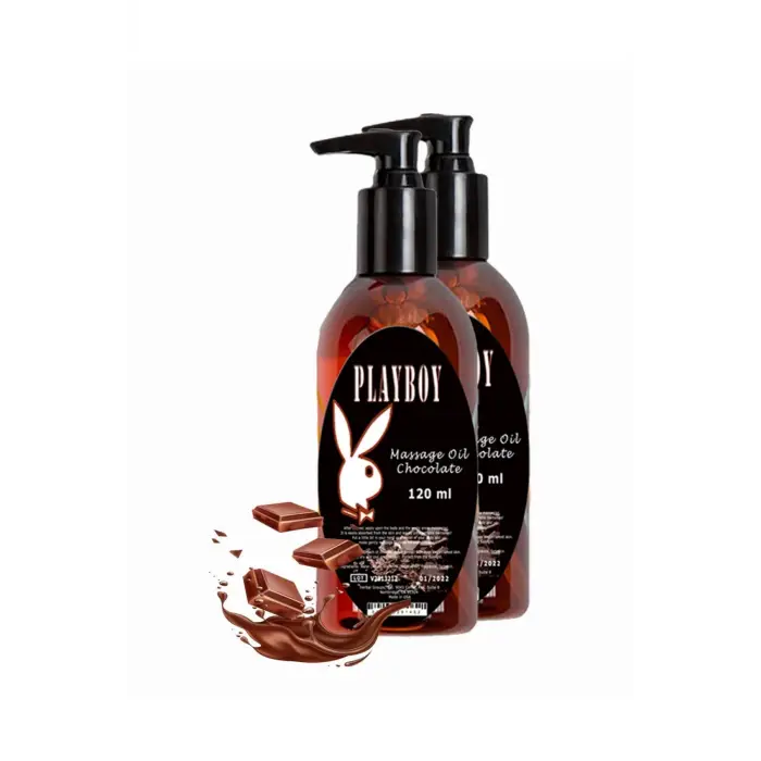 Çikolata Aromalı Vücut Masaj Yağı 120ml Chocolate Flavored Massage Oil 2 Adet