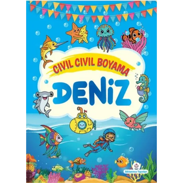 Cıvıl Cıvıl Boyama Deniz