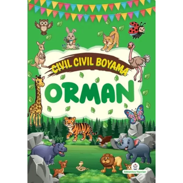 Cıvıl Cıvıl Boyama Orman