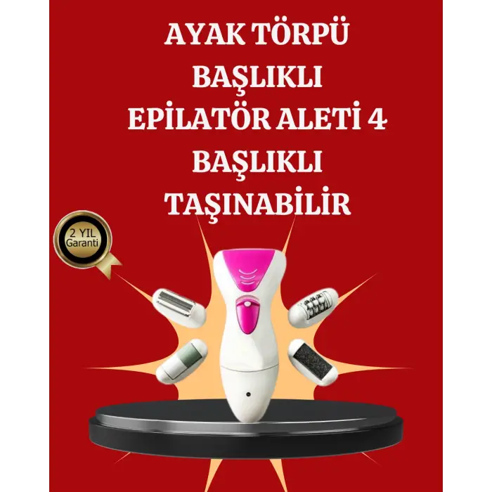 Çok Amaçlı Kadın Bakım Seti Epilasyon ve Törpü