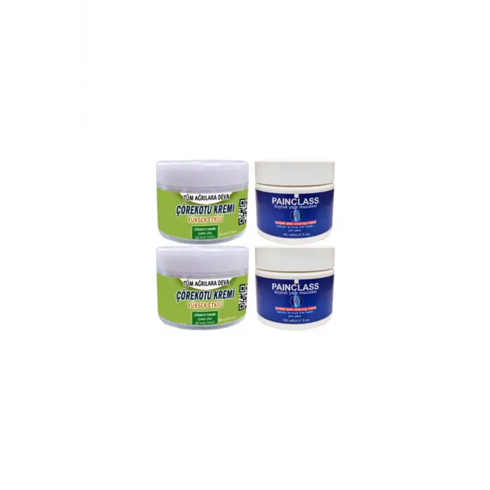 Çörek Otu Kremi 2x150 ml +Painclass Kuyruk Yağı Kremi 2x150 ml