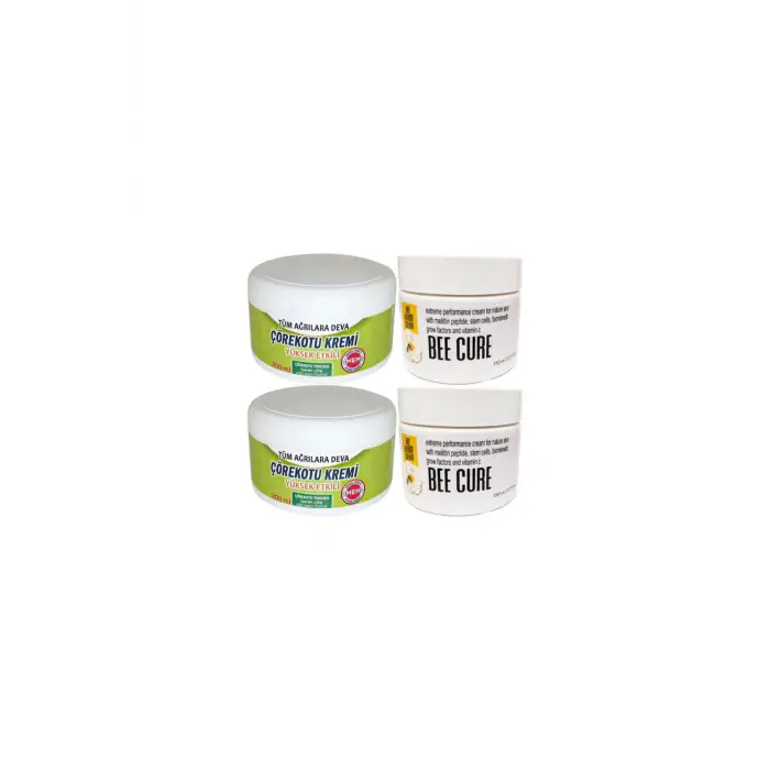 Çörek Otu Kremi Büyük XL Boy Krem 2x200 ml+ Bee Cure 2x150 ml Krem