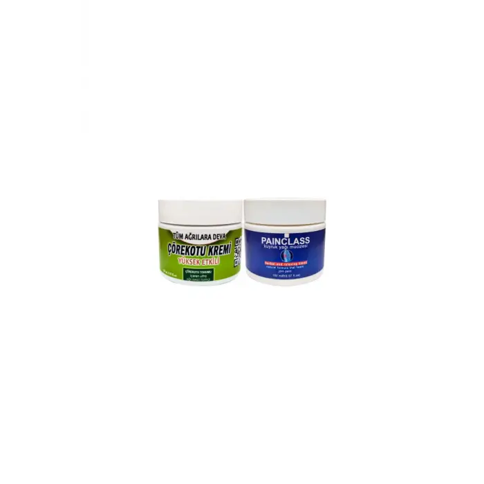 Çörek Otu Kremi Orta Boy  100 ml - Painclass 150 ml Kuyruk Yağı Kremi