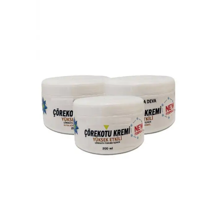 Çörek Otu Kremi White Box 200 ml  Rahatlatıcı Bakım Masaj Kremi x 3 ad