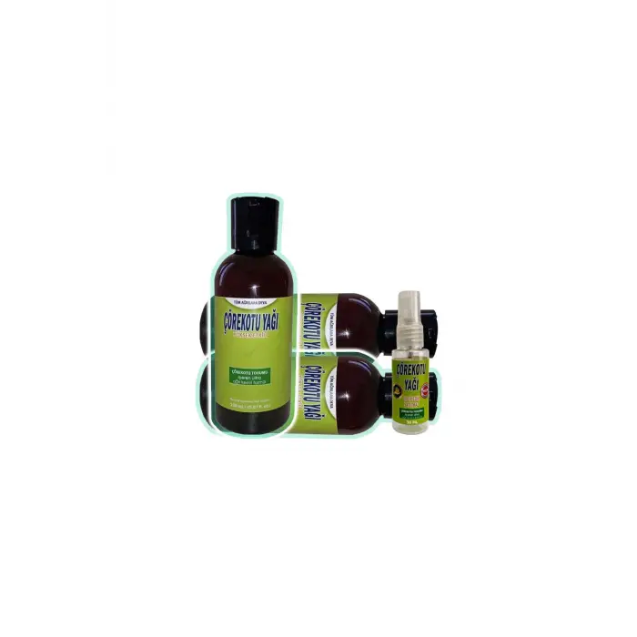 Çörek Otu Rahatlatıcı Mesaj Bakım Yağı 3x150 ml+Çörek Otu 30 ml Yağ ile