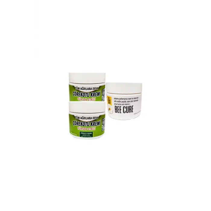 Çörek Otu Rahatlatıcı Mesaj Kremi 2 x 100 ml - Bee Cure Krem 150 ml
