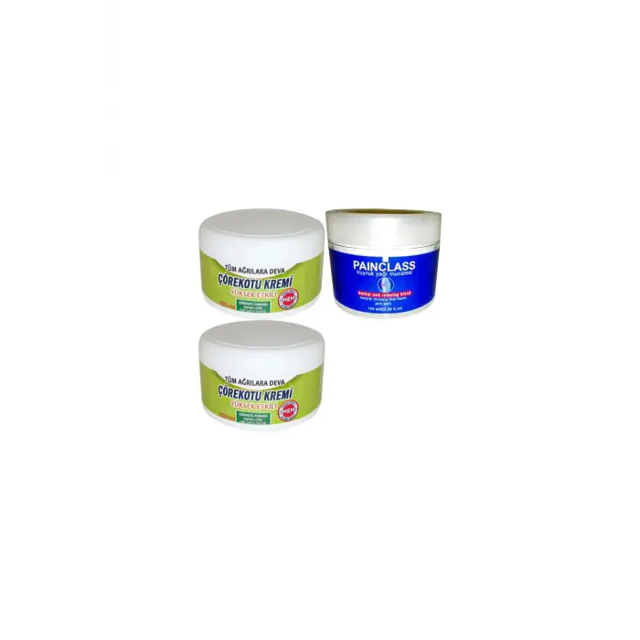Çörek Otu Rahatlatıcı XL Boy Krem 2x200 ml+Painclass Kuyruk Yağı Kremi 100 ml