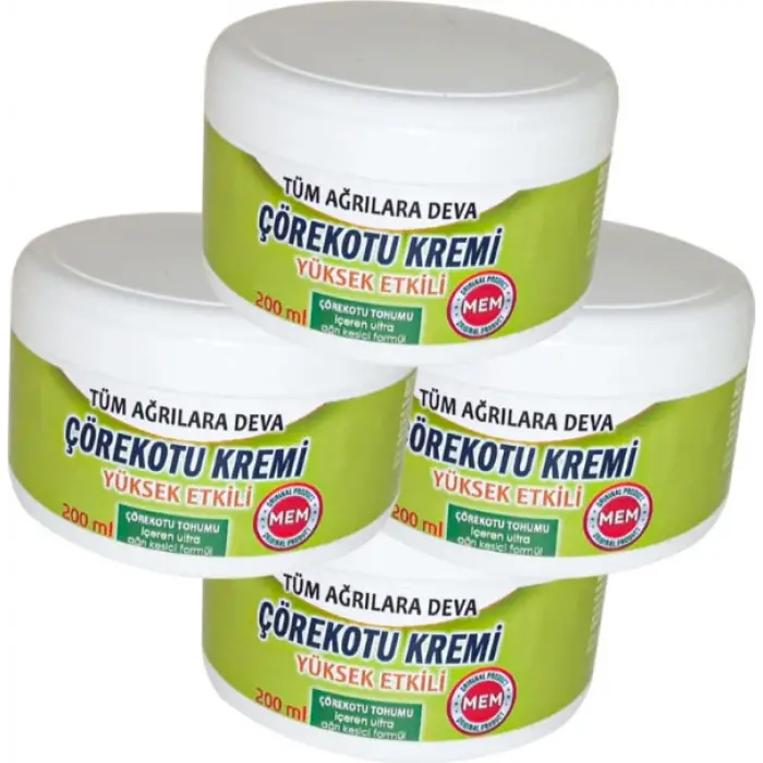 COREX ÇÖREK OTU KREMİ GREEN BOX 200 ML KREMİ 4 ADET