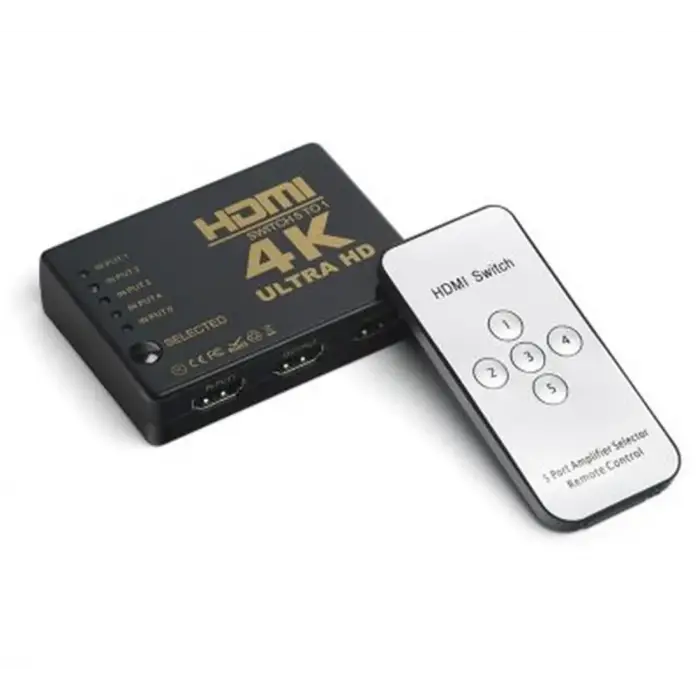 Dark DK HD SW4X1K 4 Giriş - 1 Çıkış Kumandalı HDMI 4K Switch