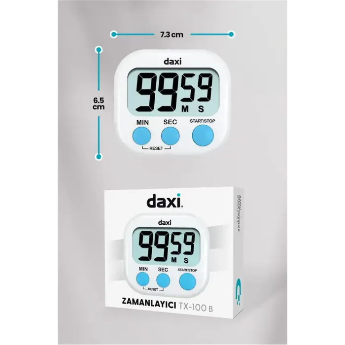 Daxi TX-100 Beyaz Kronometre