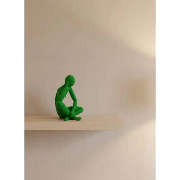 DEKORATİF İNSAN FİGÜRÜ YEŞİL