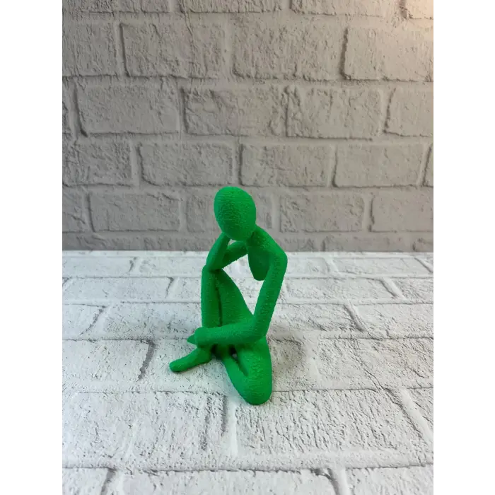 DEKORATİF İNSAN FİGÜRÜ YEŞİL