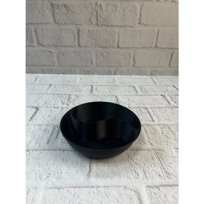 Dekoratif Siyah Çerezlik Kase 4’lü Set 3x12 cm