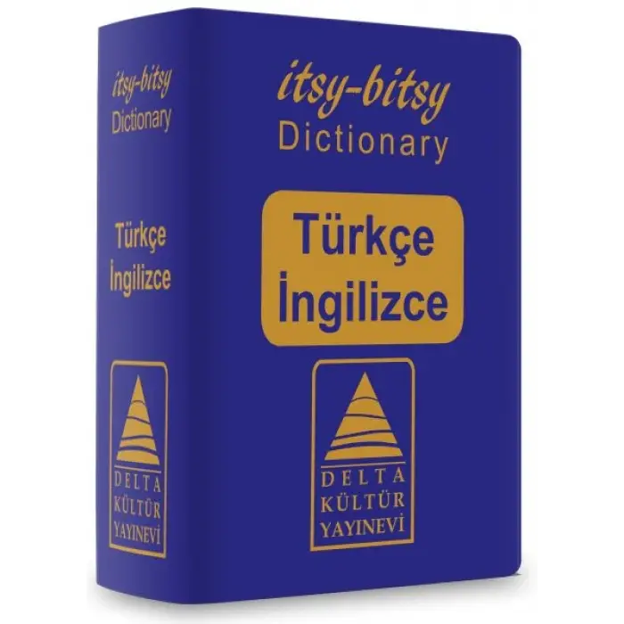 Delta Kültür Türkçe - İngilizce Mini Sözlük