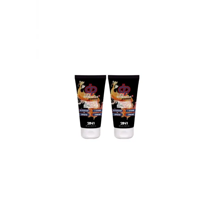 Doupleplus Erkekler Premium için Sertleştirmeli Masaj ve Bakım Jeli 50 ml x 2 adet