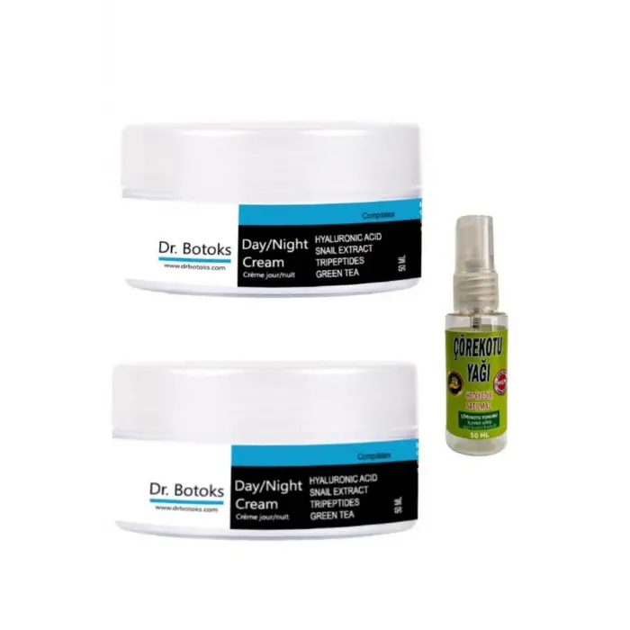 Dr Botoks Yaslanma Karşıtı Yüz Bakım Kremi 50 ml x 2 adet+Çörek Otu 30 ml