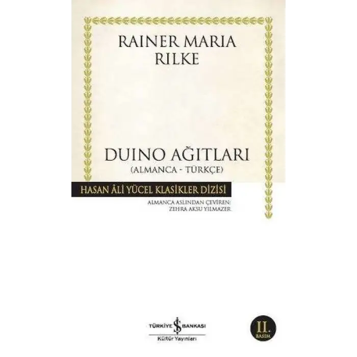 Duino Ağıtları - Hasan Ali Yücel Klasikleri