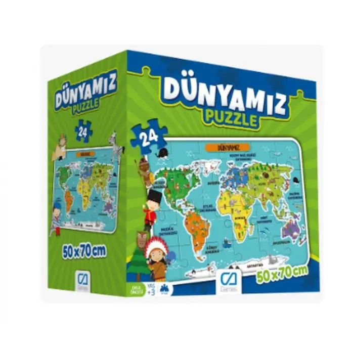Dünyamız Yer Puzzle
