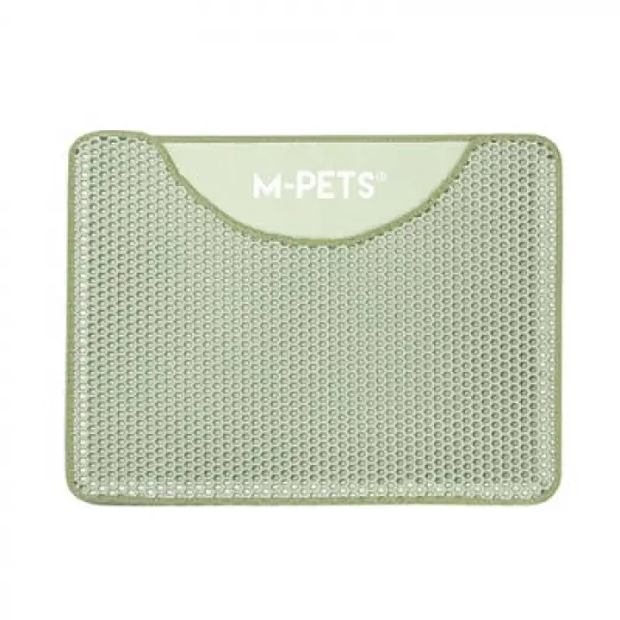 Duplex Elekli Kedi Kumu Paspası Yeşil 60x45 Cm